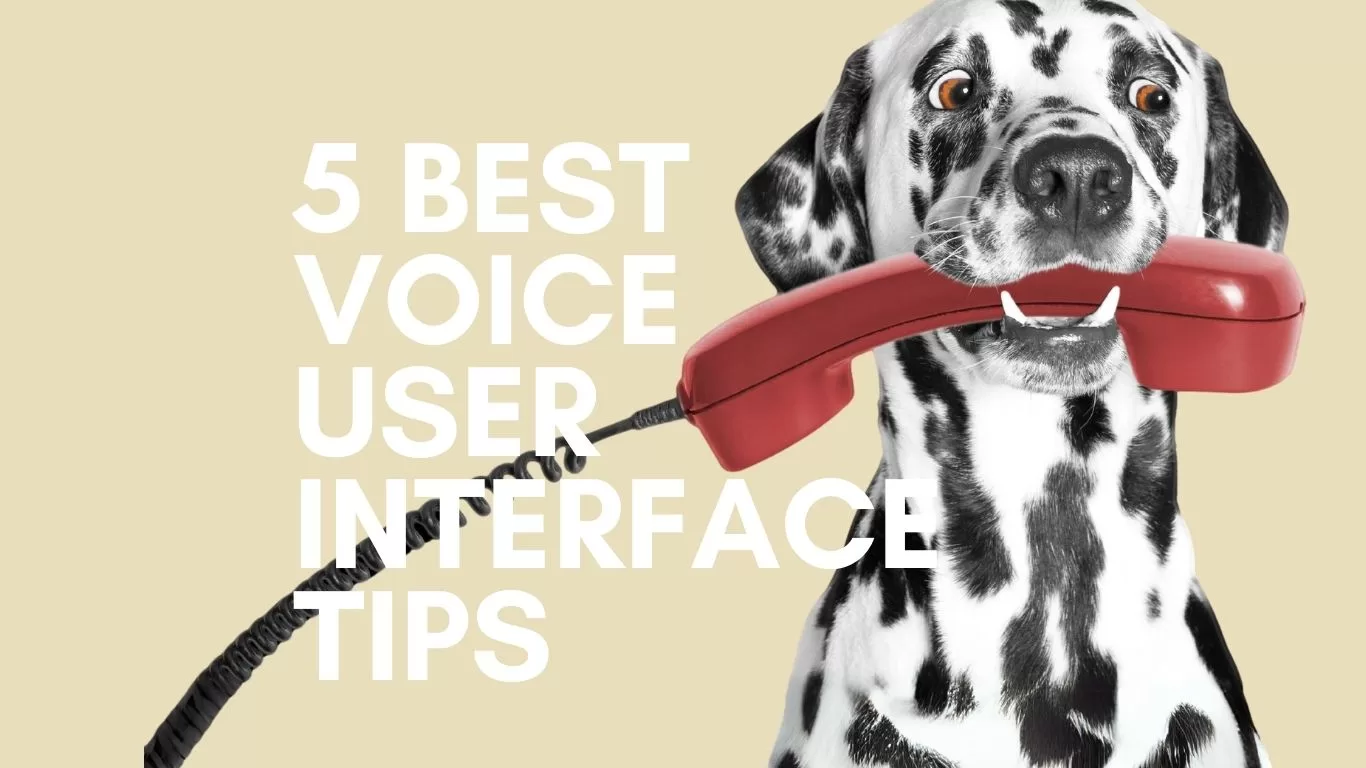 5 best Voice User Interface practices
